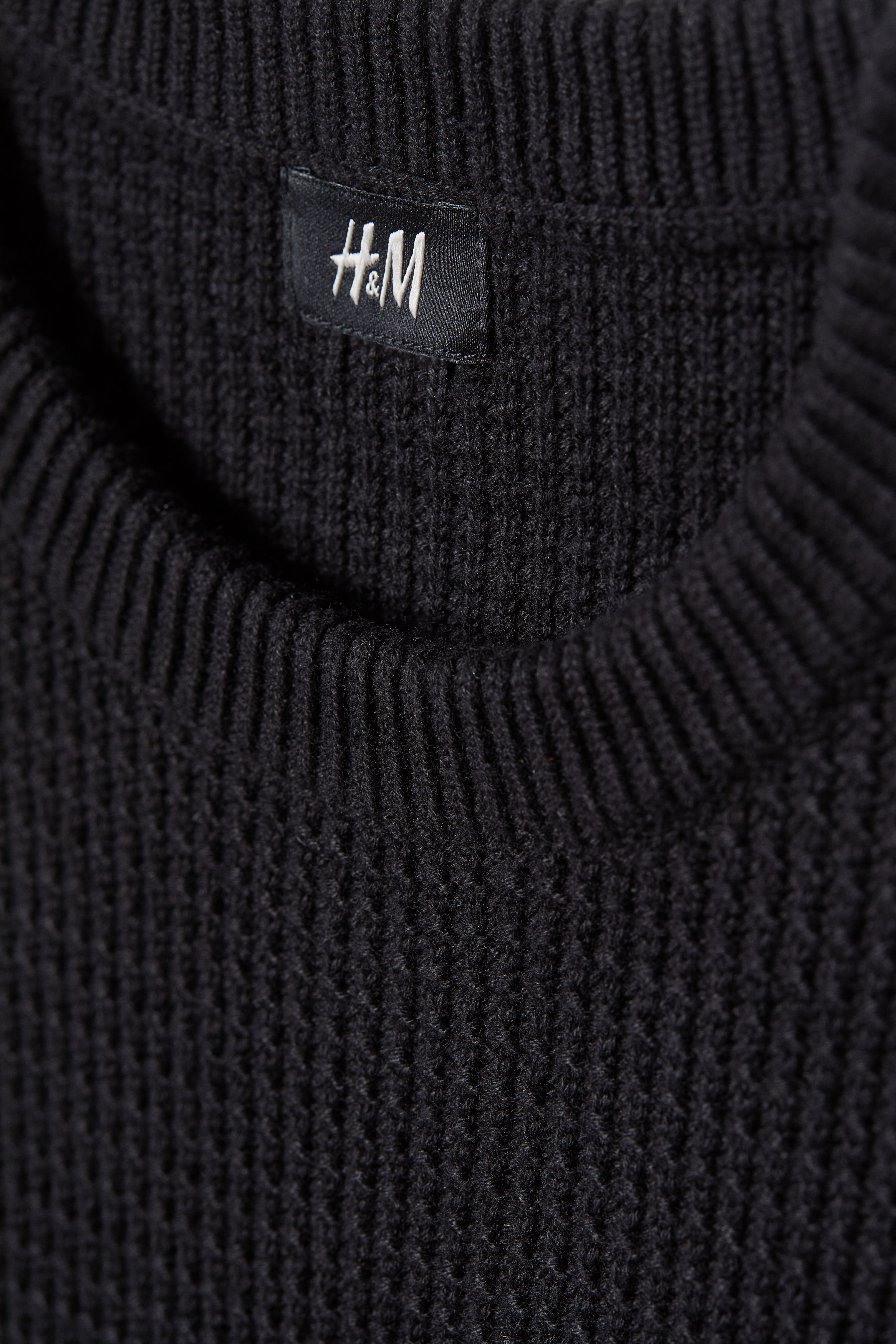 textured-knit jumper