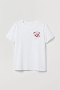 donut worry t shirt h&m