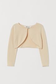 Ploeg Adviseur conjunctie Fine-knit bolero - Cream| H&M CN