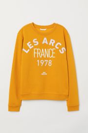 H&m top frenchie sweatshirt