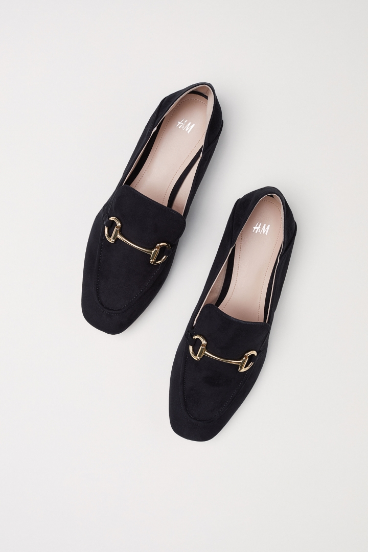 h&m slip on loafers