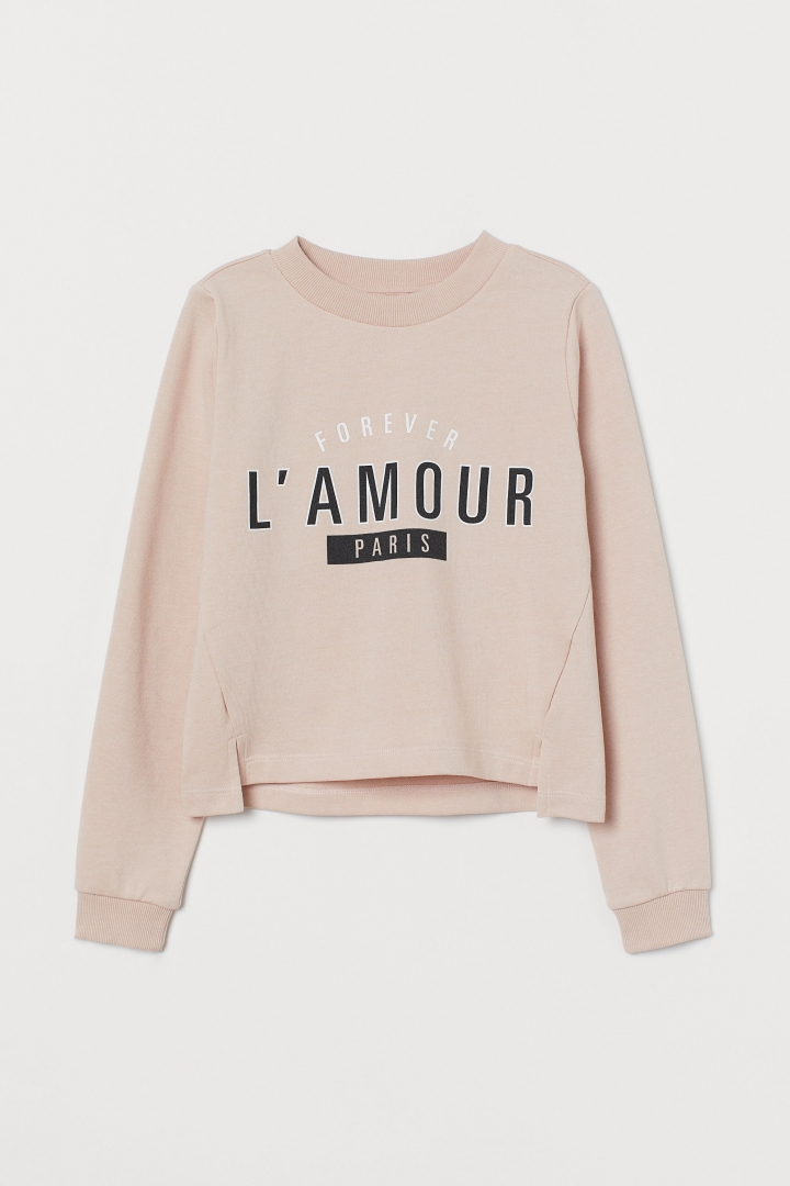 pink amour sweatshirt