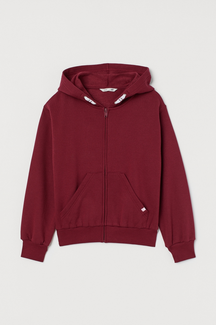 h&m maroon hoodie