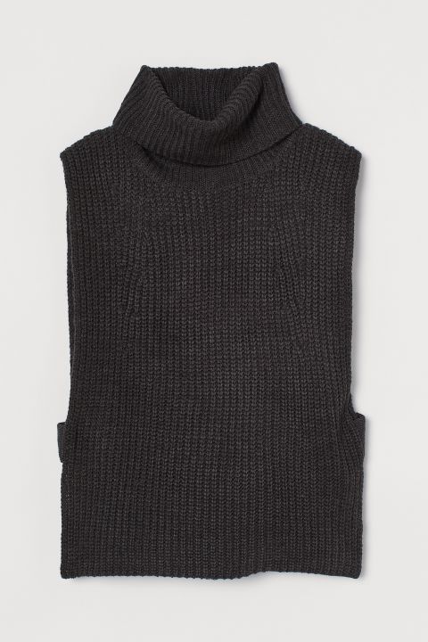 polo neck vest