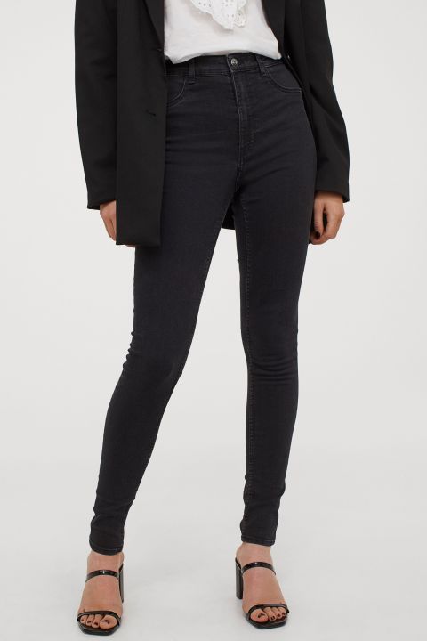 h&m super high waisted jeans