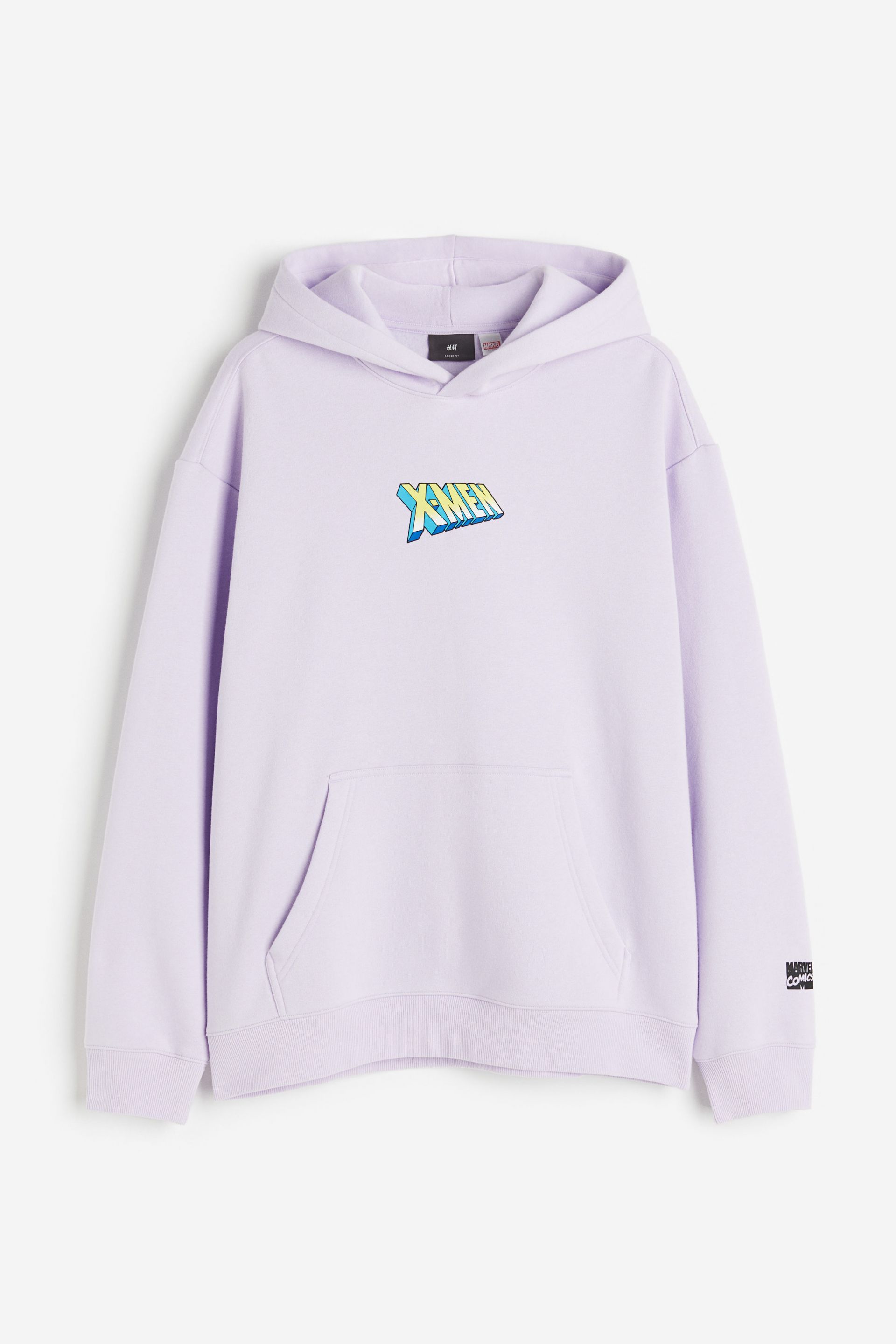 Loose Fit Hoodie - Purple/X-Men| H&M CN