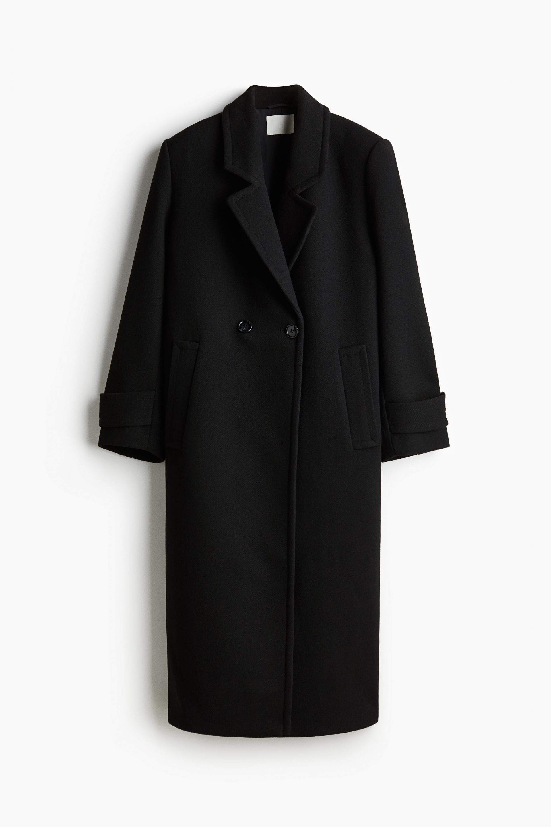 Maxi coat - Black| H&M CN