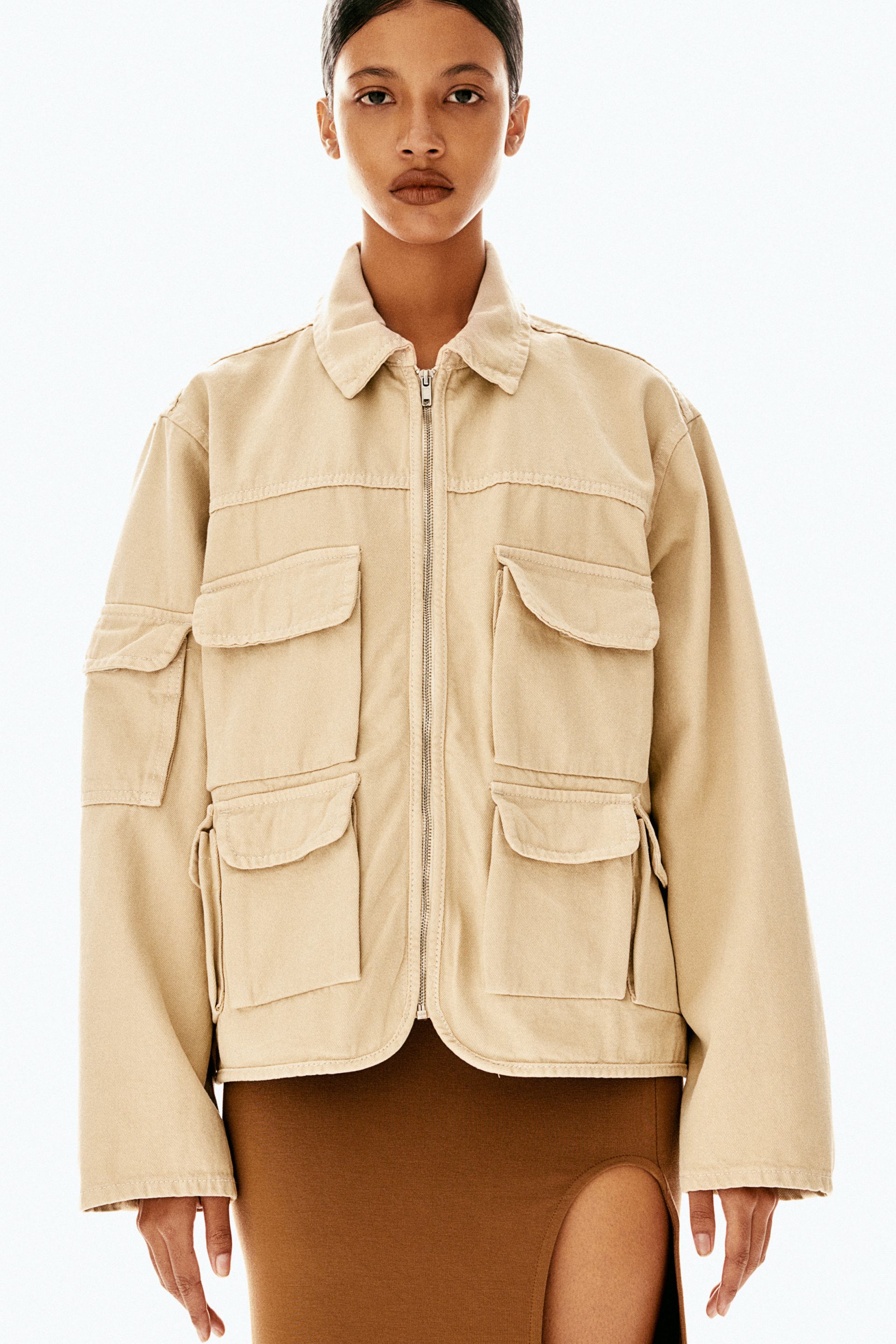 Hm utility jacket best sale