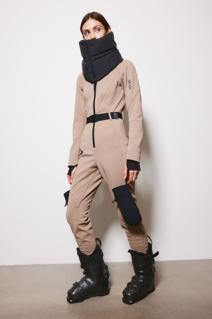 Water-repellent ski suit - Beige