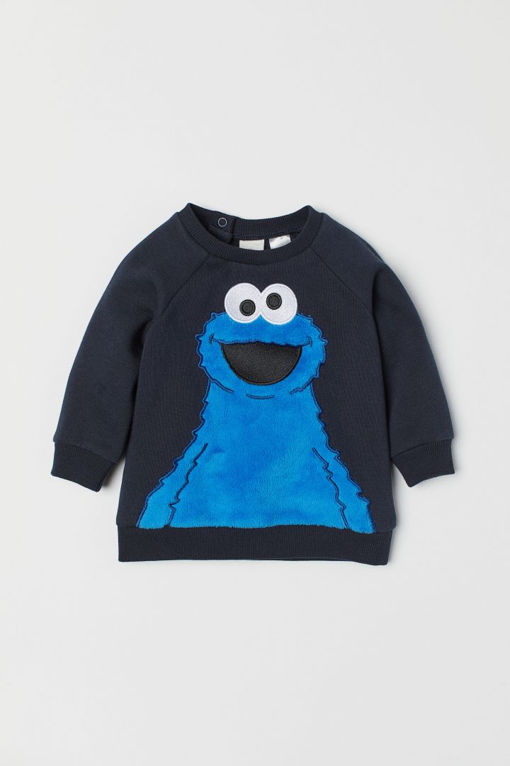 h&m sesame street sweatshirt