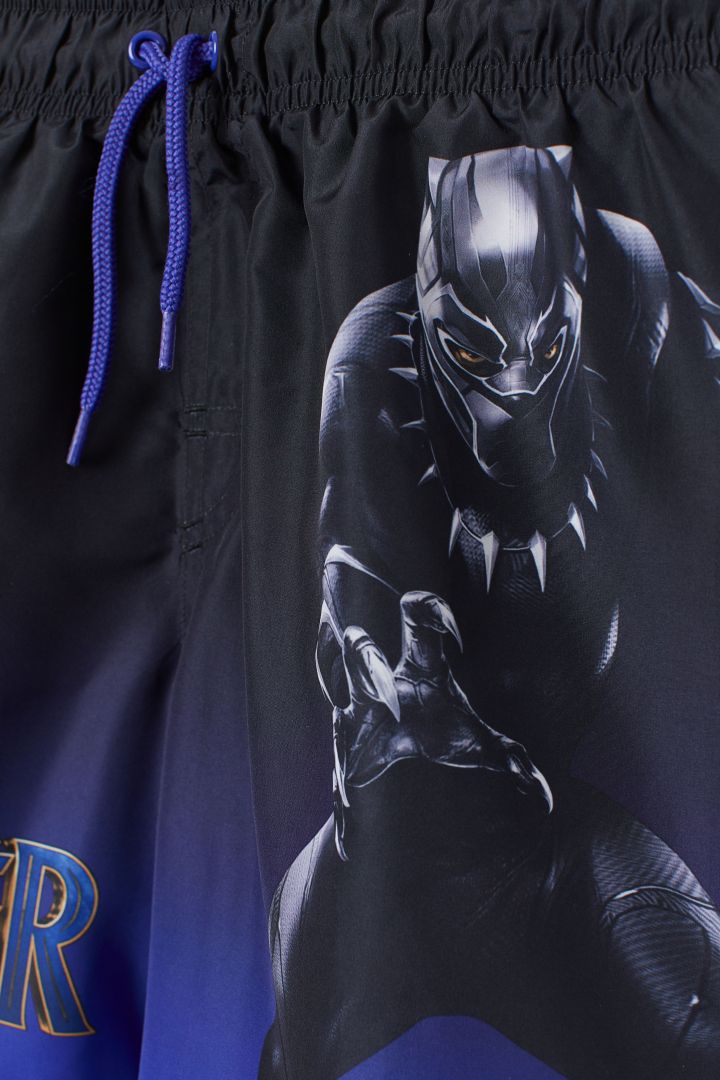 Black panther store swim shorts