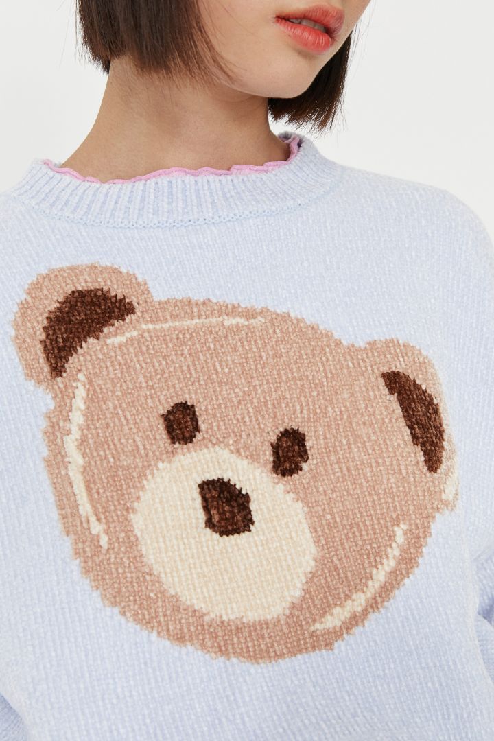 H&m teddy outlet sweater