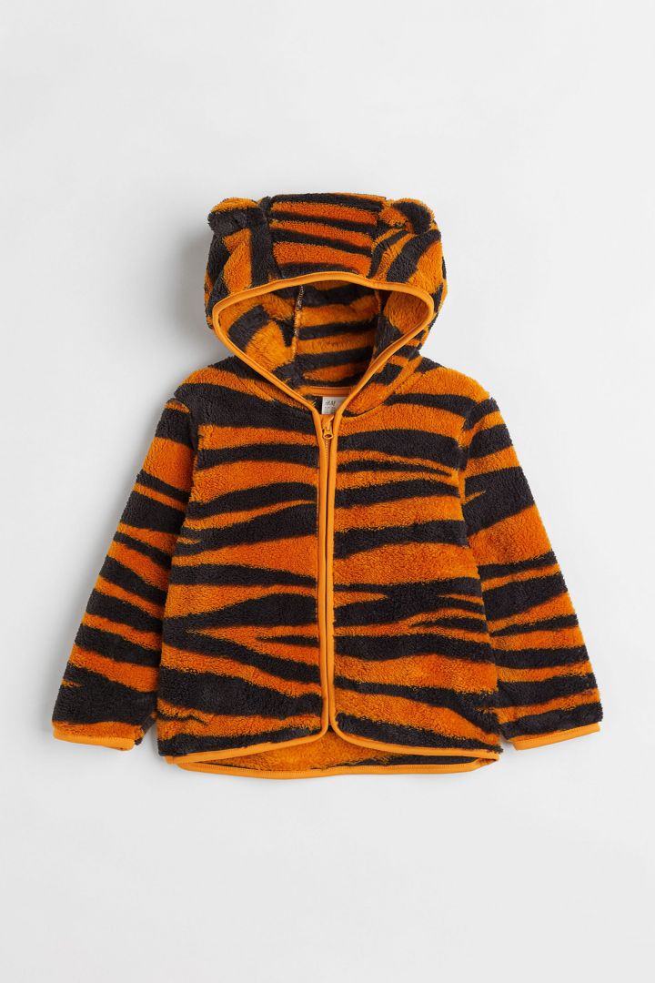 Orange store tiger hoodie