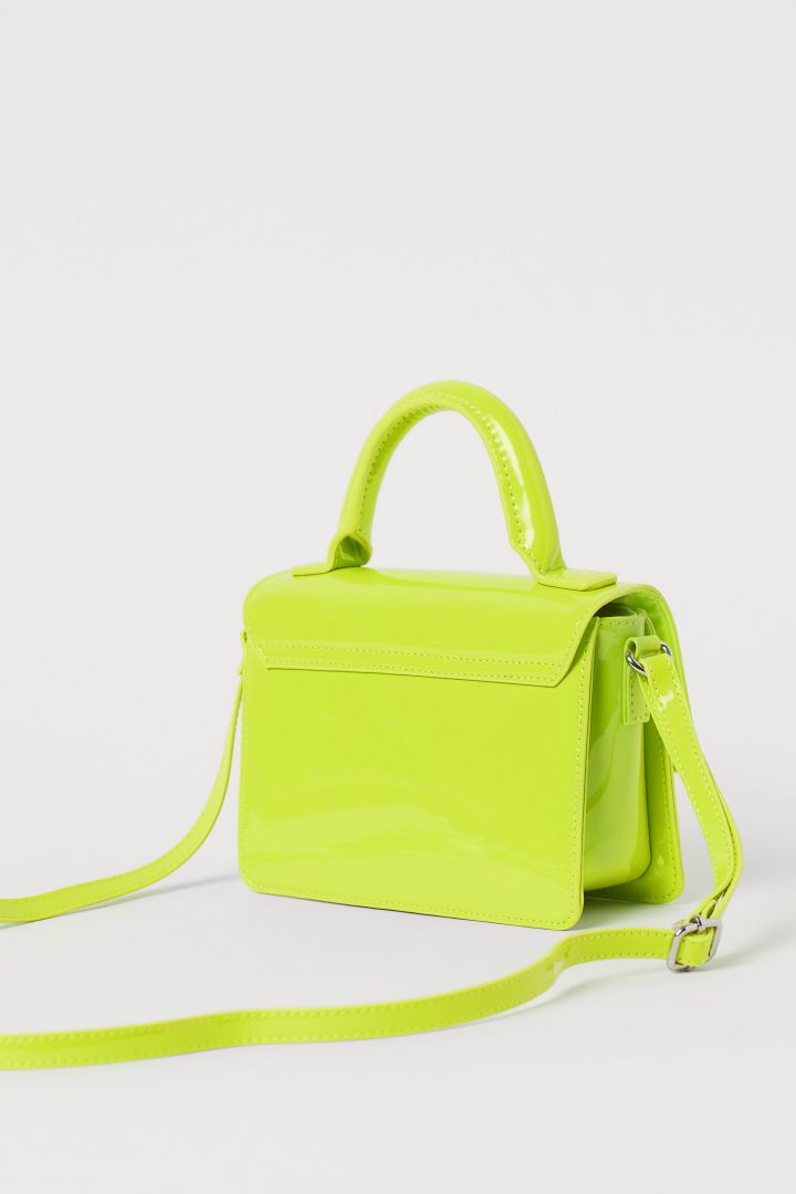 YSL Neon Green Kate Mini Chain Bag – THE CLOSET