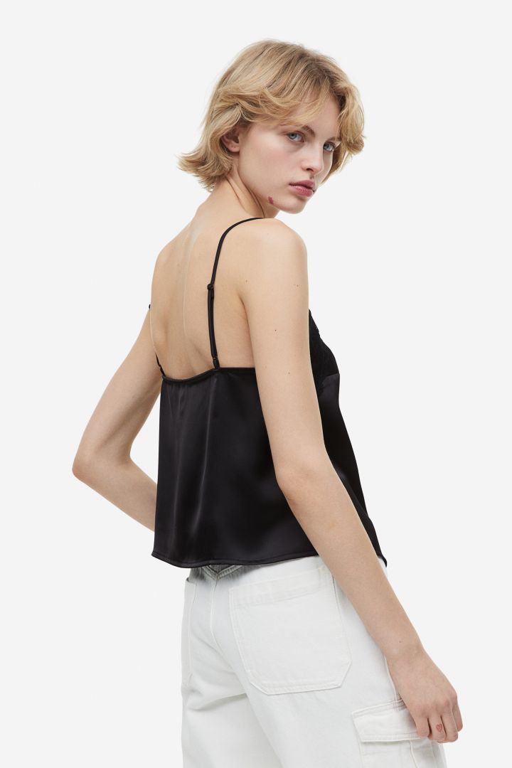 H&m 2025 satin camisole