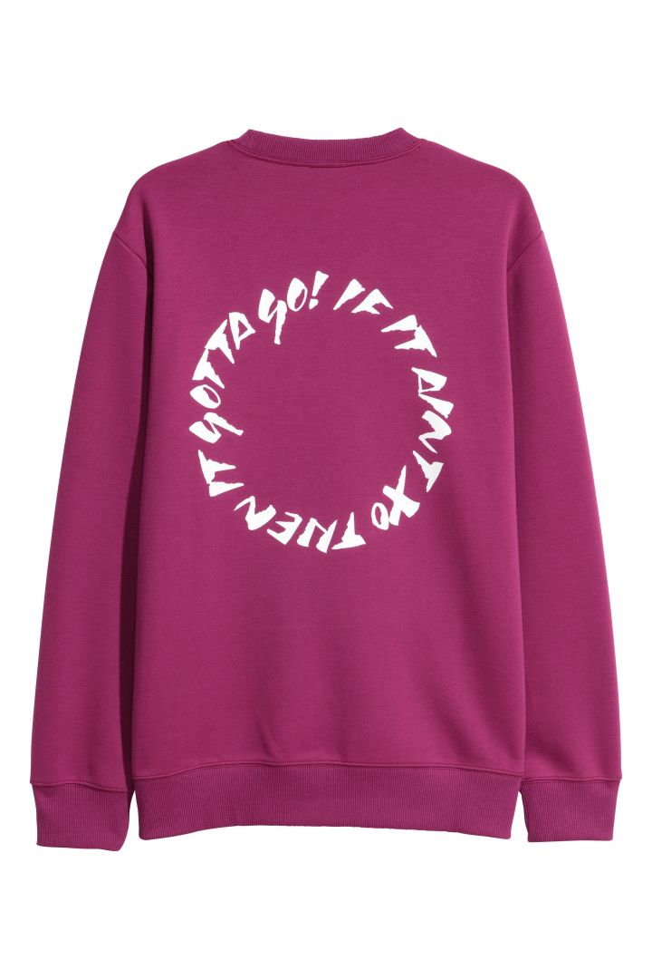 The weeknd sweatshirt on sale h&m