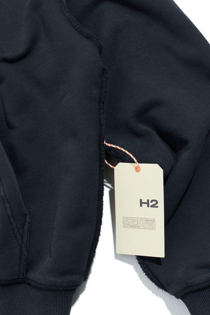 Reversible hoodie - Black| H&M CN