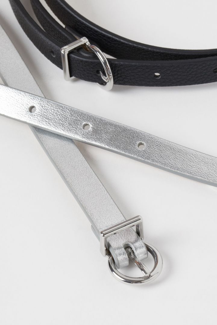 H & m outlet belts