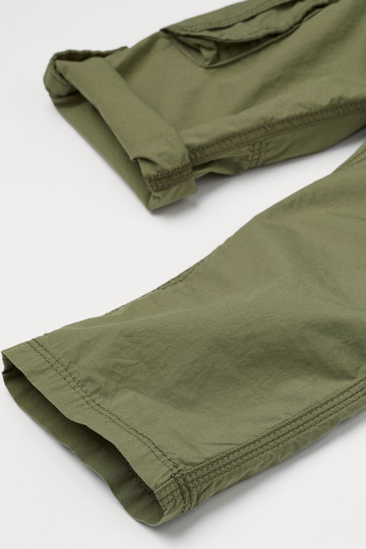 h&m relaxed fit cargo pants