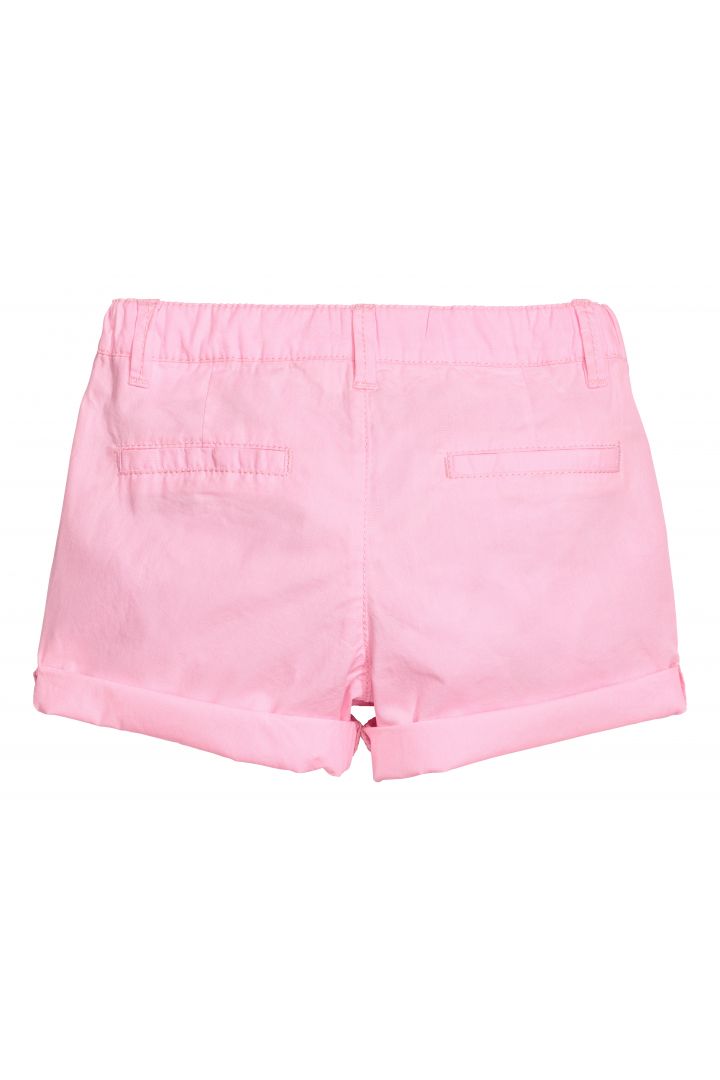 棉质短裤 粉红色 H M Cn
