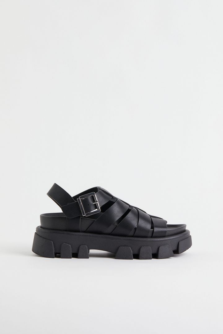 Chunky sandals - Black