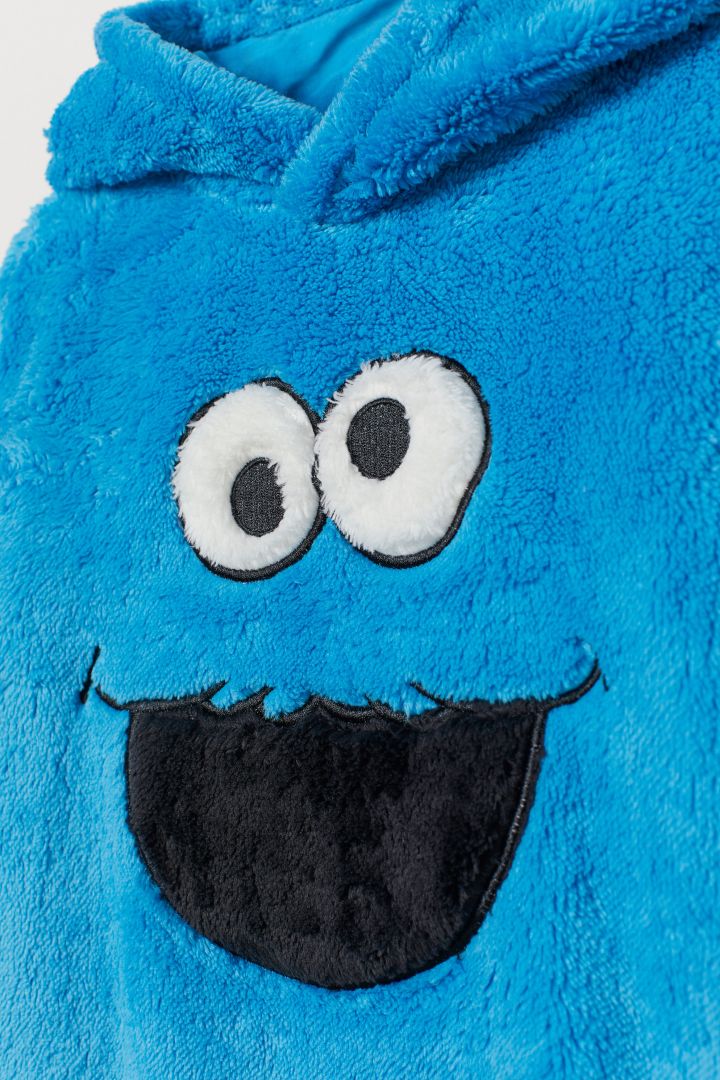 cookie monster hoodie h&m