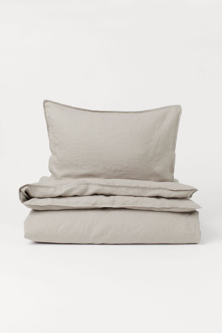 h&m linen duvet