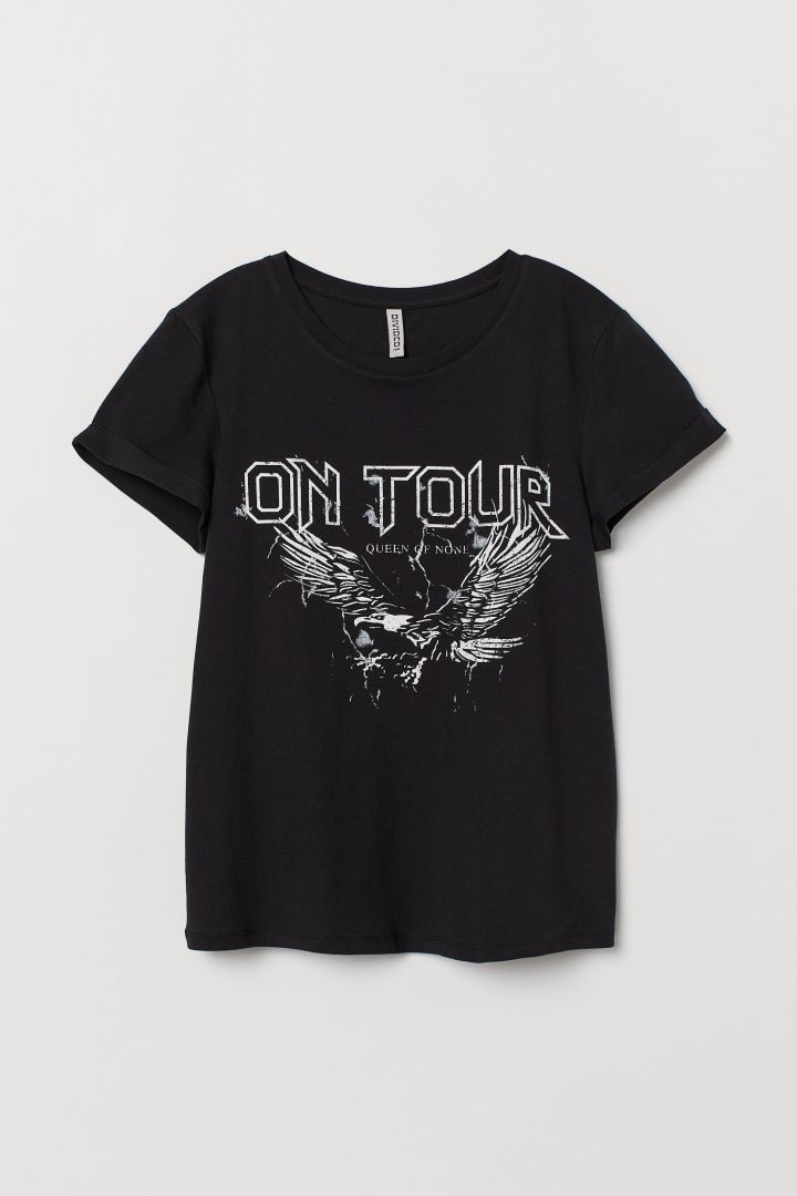 h&m queen shirt