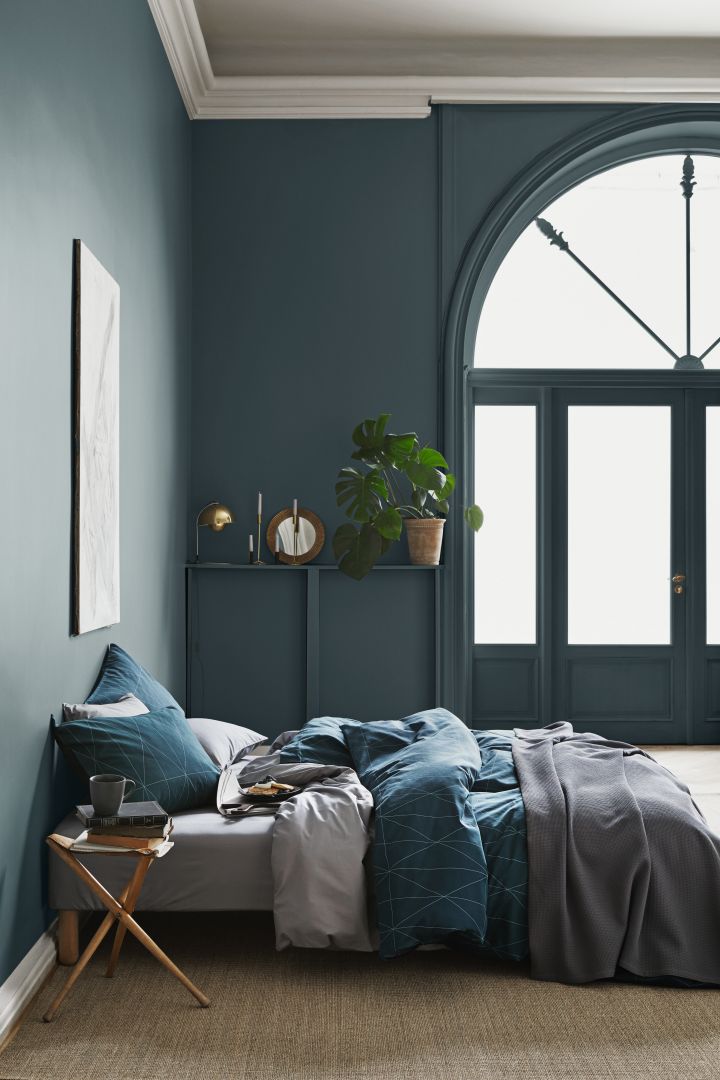 Waffled Bedspread Dark Grey H M Cn