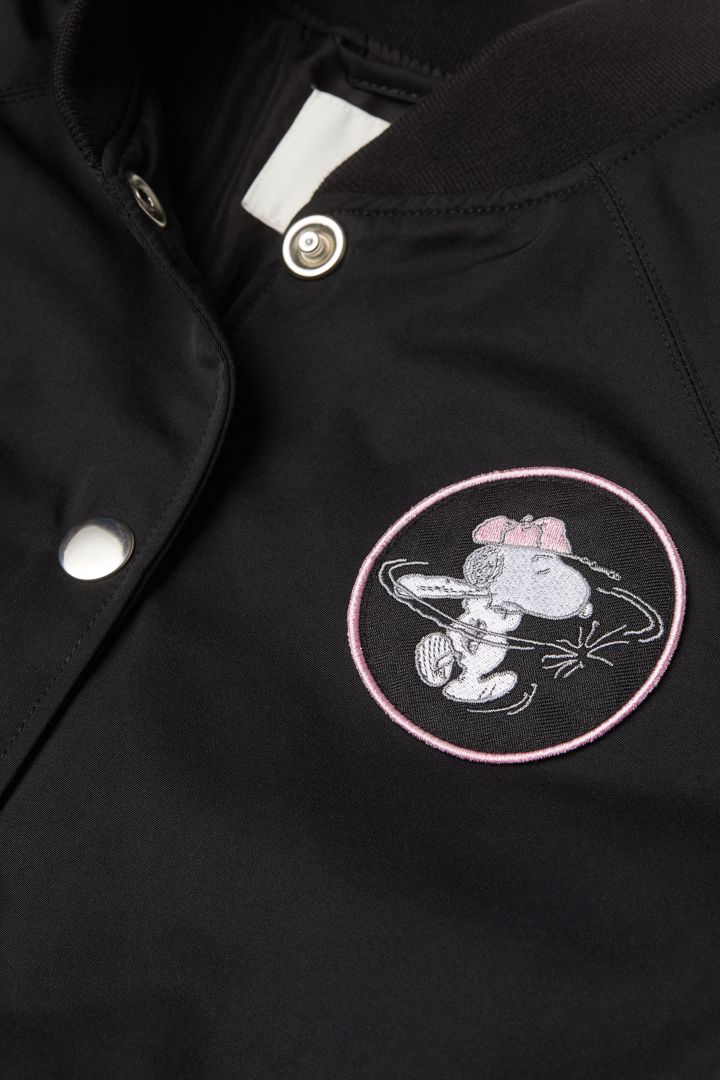 Snoopy deals bomber jacket