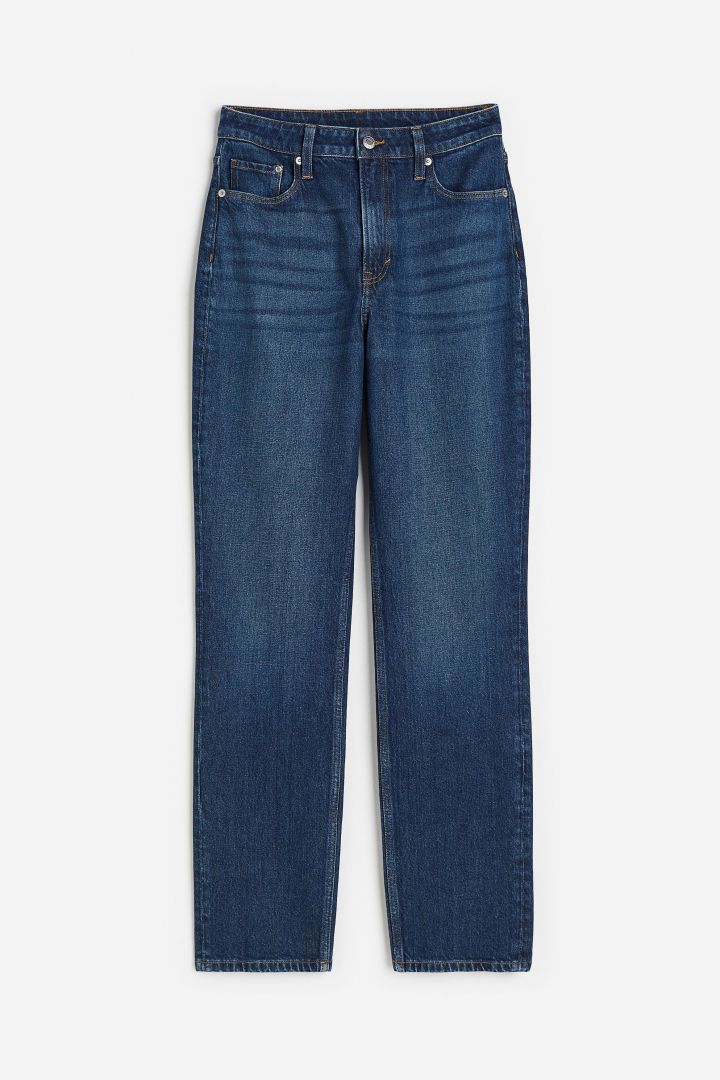 Slim Straight Ultra High Jeans