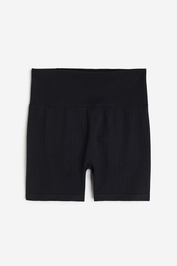 DryMove™ Seamless Hotpants - Black