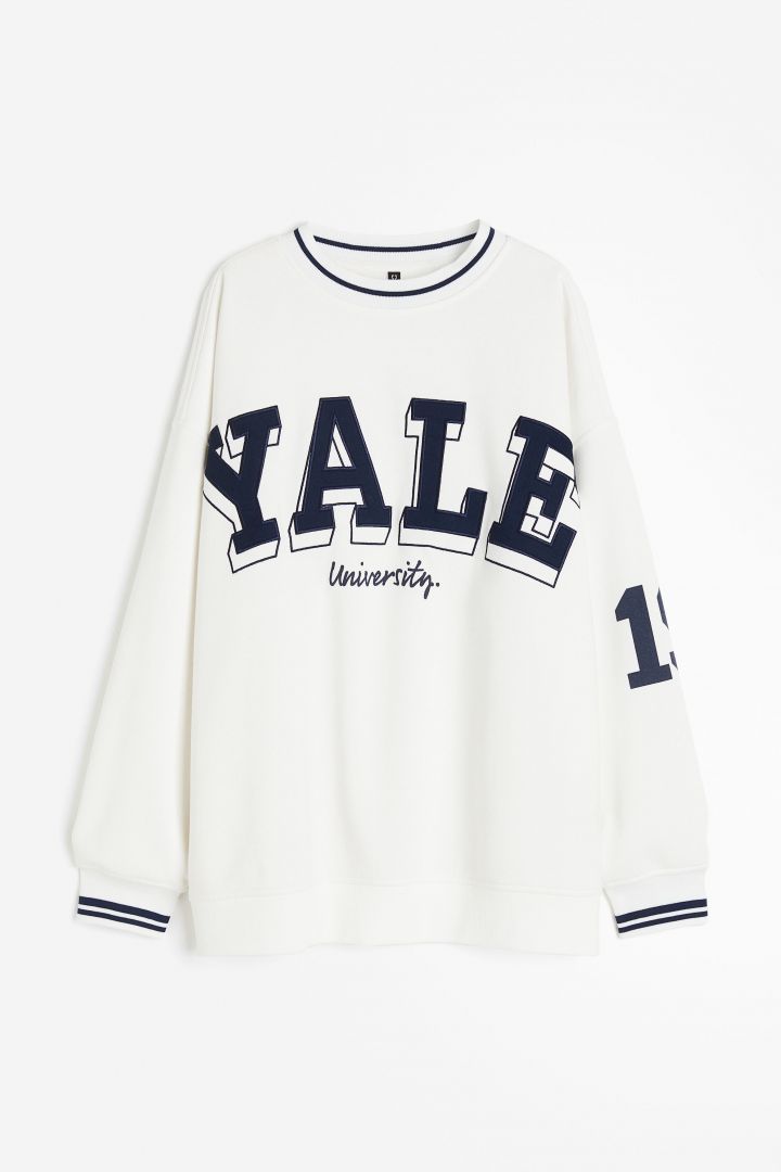 Yale 2025 sweatshirt h&m