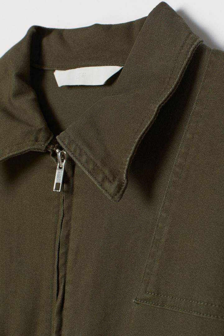 dark green boiler suit