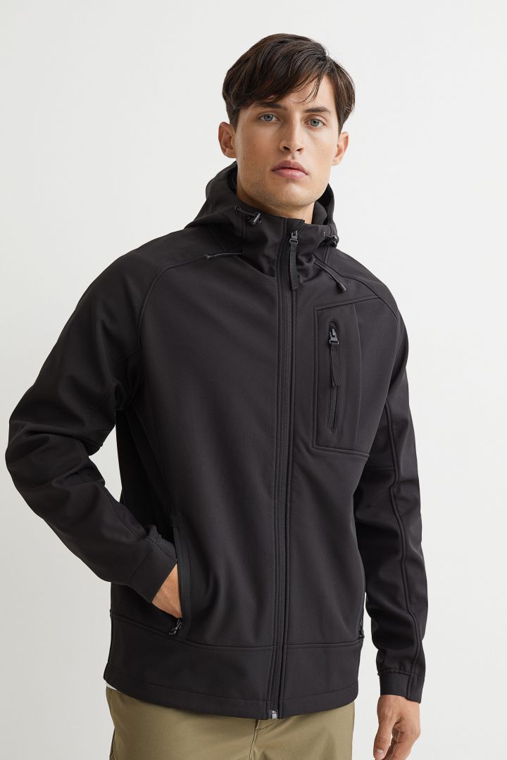 h&m softshell jacket