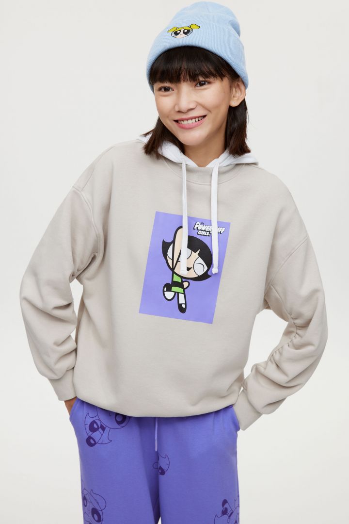 h&m powerpuff girl sweatshirt